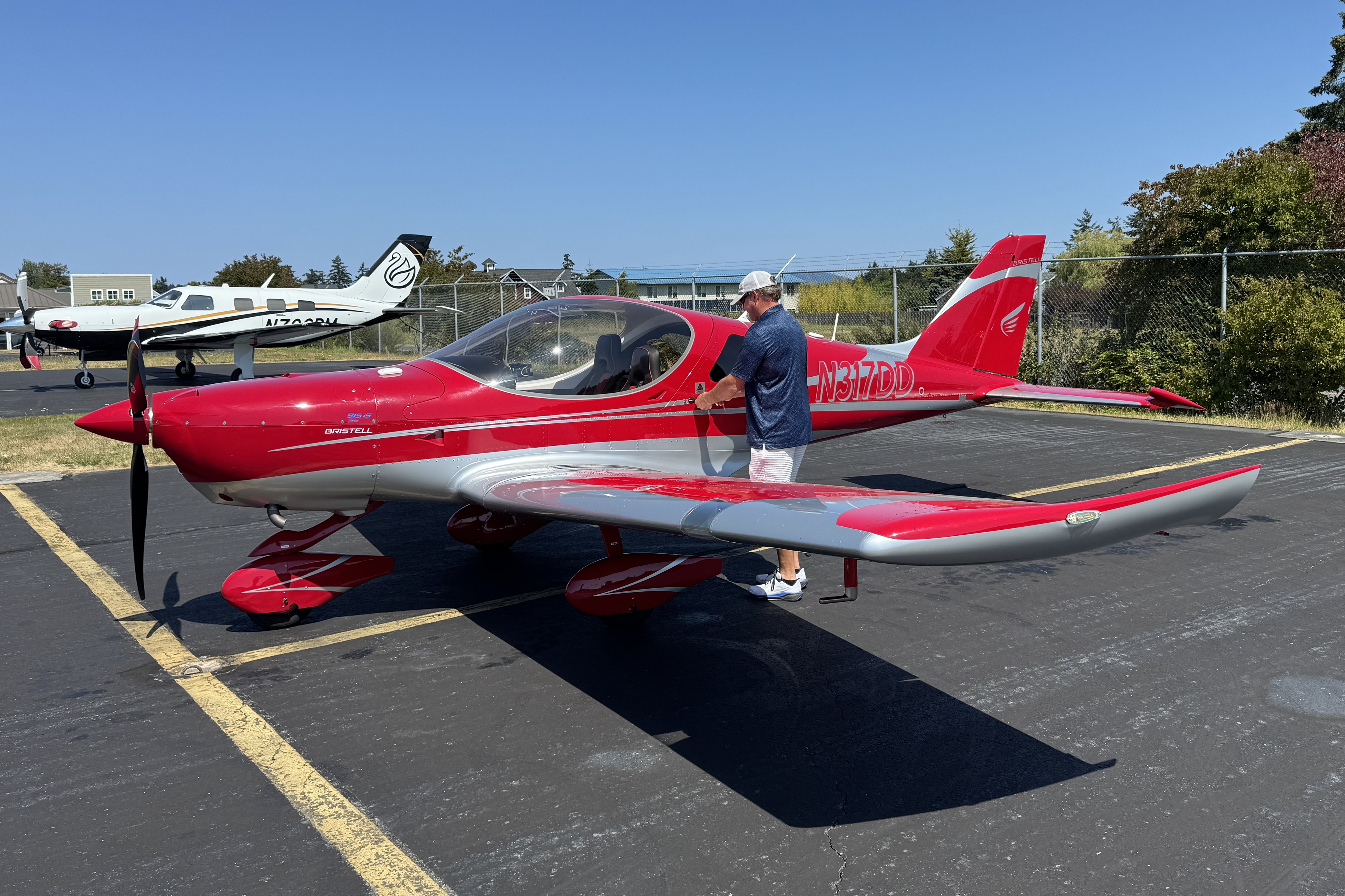 Aircraft #112 - Bristell N317DD, first flown 23 Ju1 2025 from Auburn, WA (S50) with owner Devin Dufenhorst.