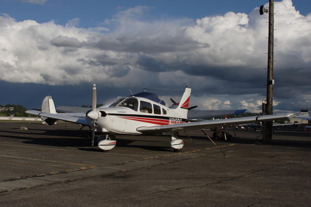 Ready for some flying in the Puget Sound area in N313DC from the Renton airport.