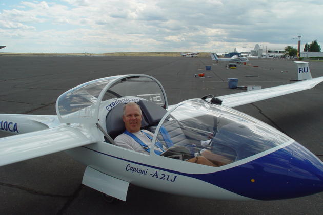 Now that was fun - soaring in a jet-powered sailplane!