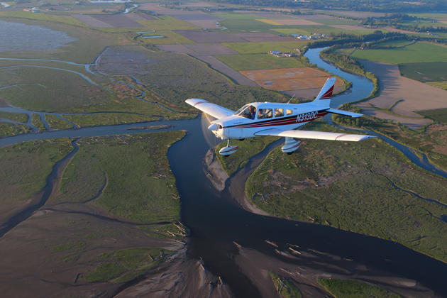 3DC approaching the Stillaguamish River delta. Photo by and courtesy of Jason Fortenbacher.