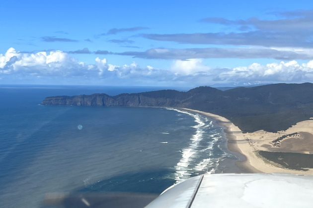 Approaching Cape Lookout, just south of Tillamook, OR.