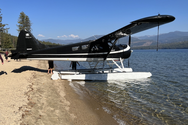 Kevin Franklin's gorgeous Beaver N89WZ at Priest Lake, ID.