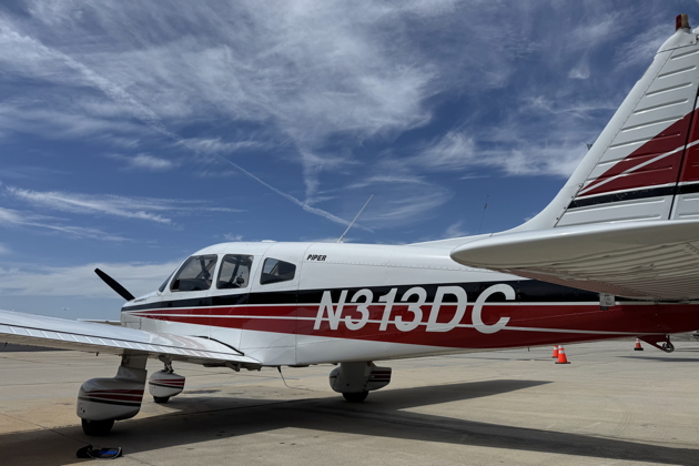 3DC ready for California skies at Long Beach, CA. My photo.